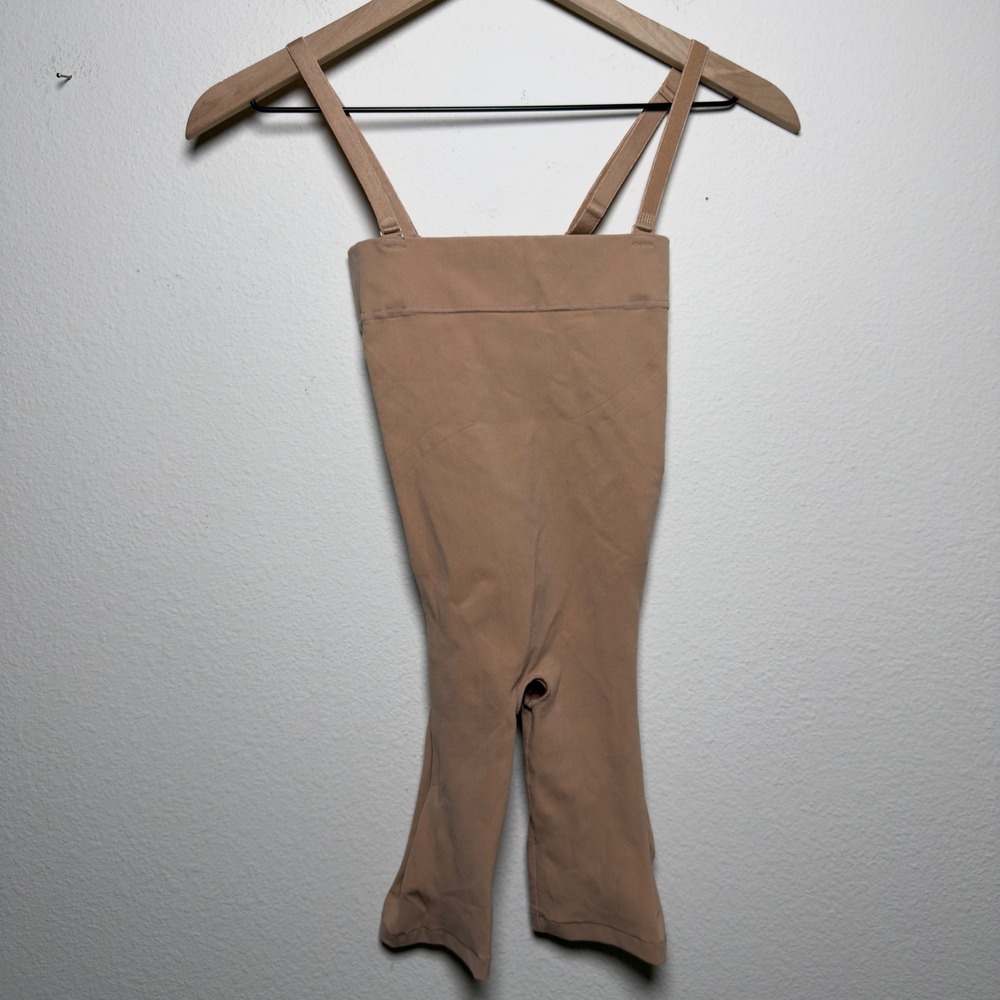 Leonisa Women Shapewear Large Tan High Waist Tummy Control Butt Lift 012807M